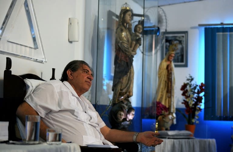 Brazilian medium Joao de Deus (John of God), pictured in 2012, is accused of making women perform sex acts during one-on-one sessions in which he claimed he was using his supernatural powers to cure them