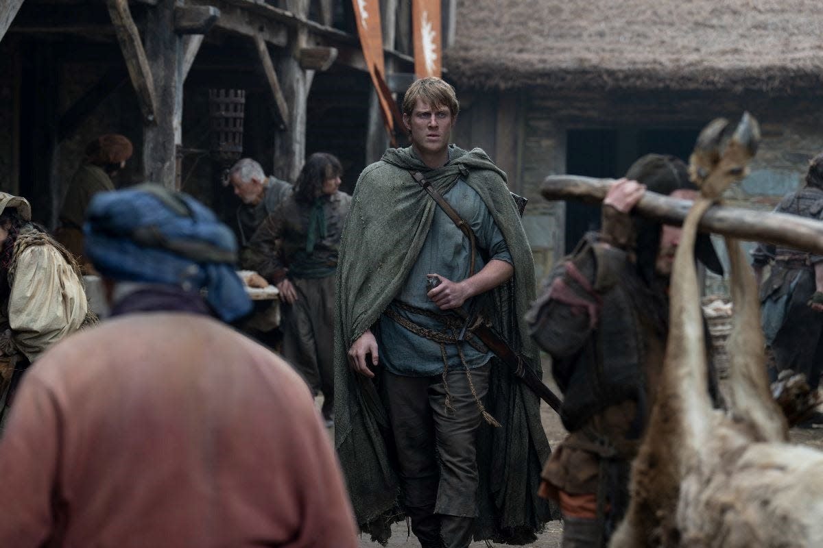 A first look at HBO's newest "Game of Thrones" series titled "A Knight of the Seven Kingdoms" shows Peter Claffey as Ser Duncan "Dunk."