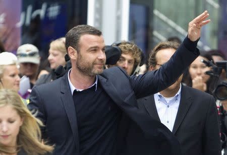 Actor Liev Schreiber arrives at the premiere of "Pawn Sacrifice" at the Toronto International Film Festival (TIFF) in Toronto, September 11, 2014. REUTERS/Fred Thornhill