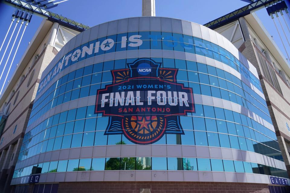 San Antonio played hosted to the women's Final Four this year. Texas is due to be the site of the women's Final Four in 2023 (Dallas) and men's Final Four in 2023 (Houston) and 2025 (San Antonio).