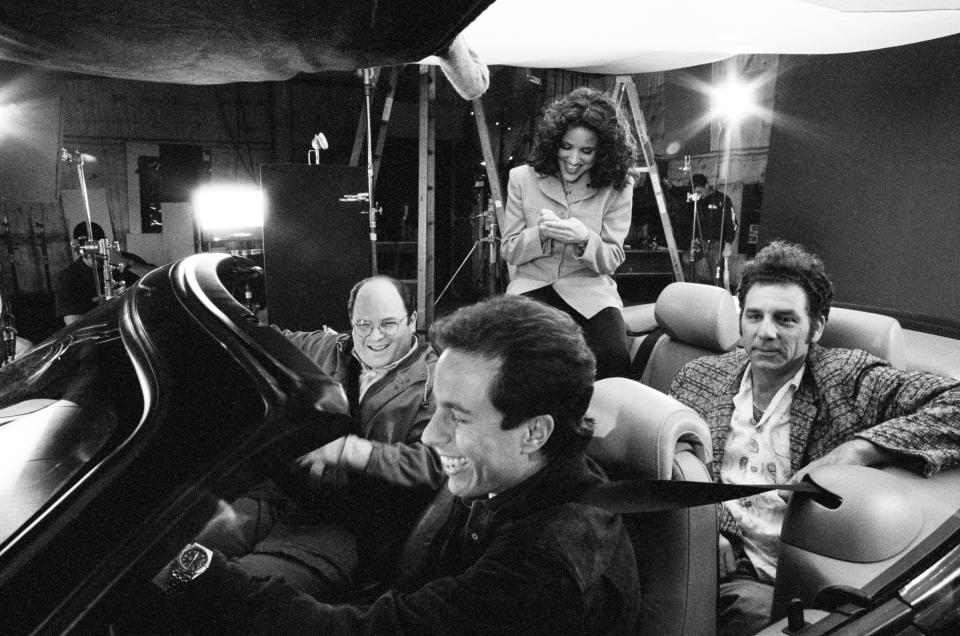 Behind the scenes of "Seinfeld"