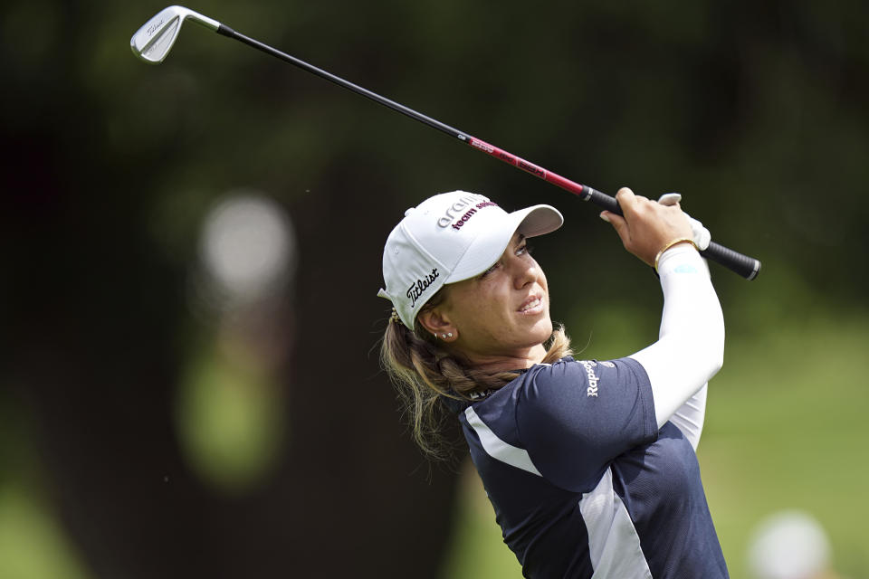 Kyriacou has 1shot lead going into final round of Evian Championship