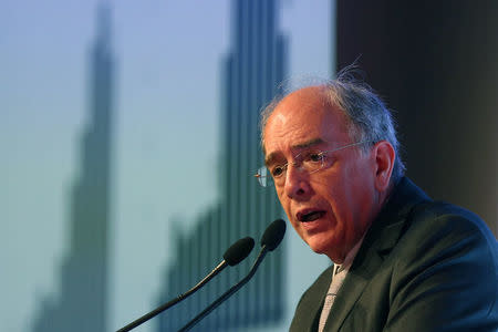 Brazil's state-run oil company Petroleo Brasileiro SA Chief Executive Officer Pedro Parente attends an economics and politics forum in Sao Paulo, Brazil, September 30, 2016. REUTERS/Paulo Whitaker