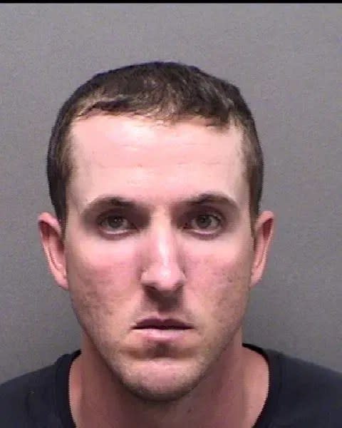 <em>Mugshot of Andrew McCown. Courtesy of Bexar County Jail. </em>