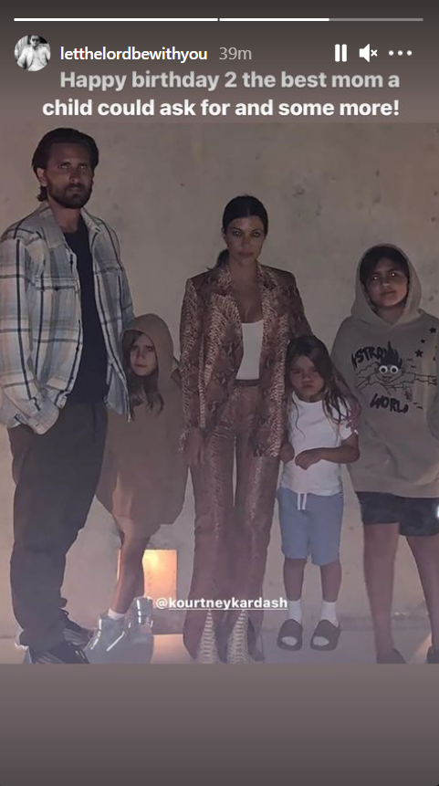 Scott Disick Instagram Stories