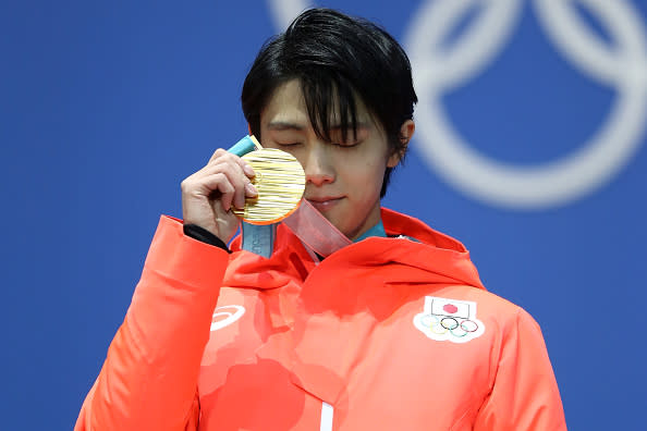 Das ist der Verantwortliche: Yuzuru Hanyu ist es so etwas wie der Lionel Messi des Eiskunstlaufs.