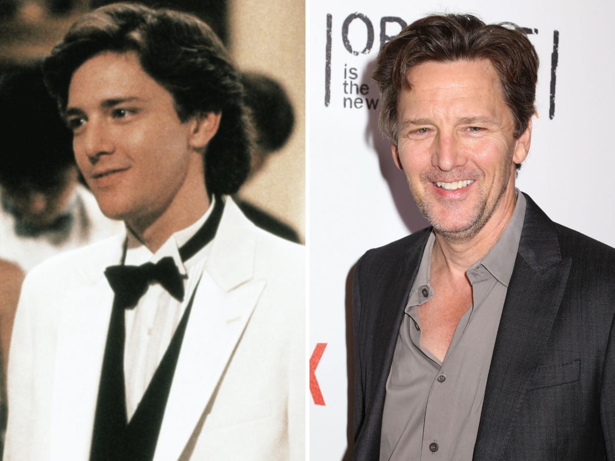 andrew mccarthy in 1986 and in 2016