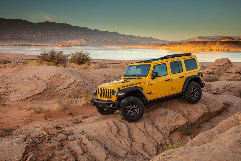 <p>The turbocharged 3.0-liter diesel V-6 generates 260 horsepower and 442 lb-ft of torque. Mechanically, the engine is identical to the diesel-powered 2020 Ram 1500, though the alternator and injection pump have been relocated farther north on the accessory drive to maintain the Wrangler's 30 inches of water-fording ability.</p>