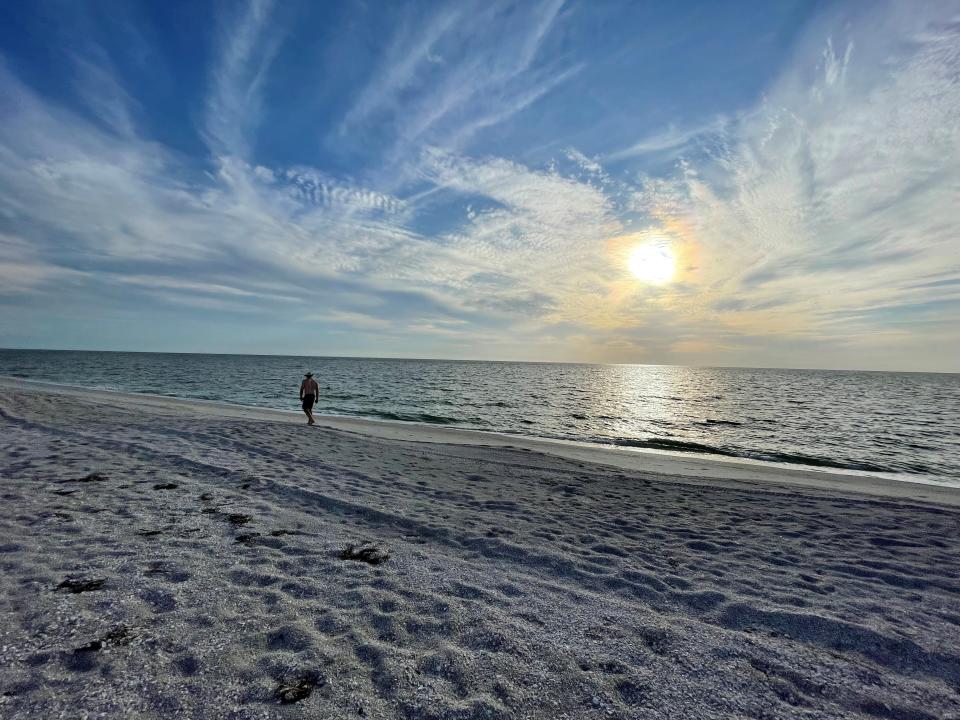 In May we snuch away for the best staycation ever - a few days on Cayo Costa. Yeah, we came home with COVID, but it was worth it. This is Nash ditching his mom on the beach.