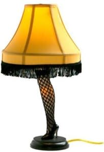 A Christmas Story 20 inch Leg Lamp