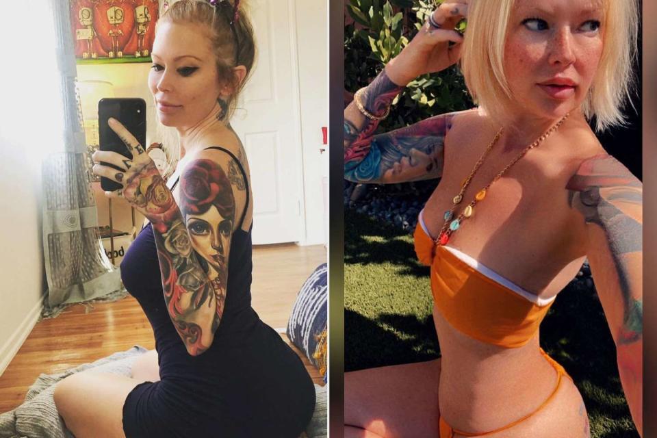 <p>Jennailluminated/Instagram</p> Jenna Jameson commented on her recent weight loss on Instagram.