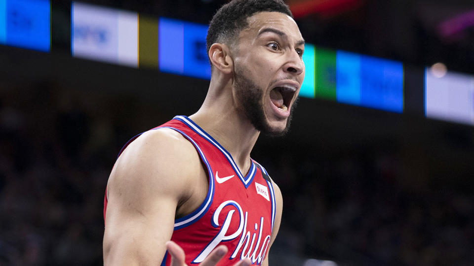 Ben Simmons is seeing a mental health specialist provided by the Philadelphia 76ers.