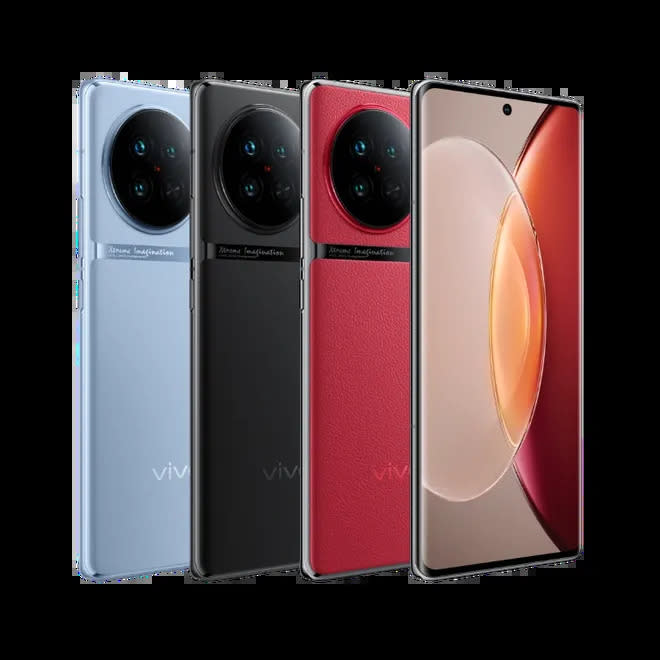 Os novos Vivo X90 e X90 Pro chegama o mercado global com chip MediaTek Dimensity 9200, tela AMOLED de 120 Hz e câmeras de até 50 MP, com sensor equivalente a 1 polegada (Imagem: Reprodução/Vivo)