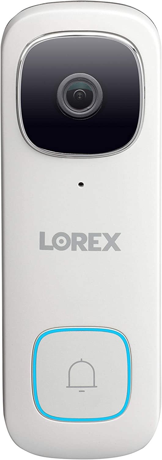 Image of Lorex 2K WiFi Doorbell Camera against white background.
