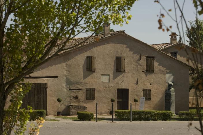 <div class="inline-image__caption"><p>The house in the small village of Roncole Verdi (Busseto, Parma, Italy) where Giuseppe Verdi was born on October 10th, 1813, which is now a museum owned by the City of Busseto. August, 29, 2012. </p></div> <div class="inline-image__credit">Edoardo Fornaciari/Getty Images</div>