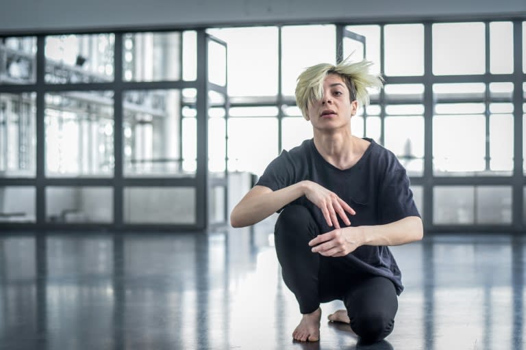 Syrian dancer Yara al-Hasbani regularly draws inspiration from the conflict at home for her choreography