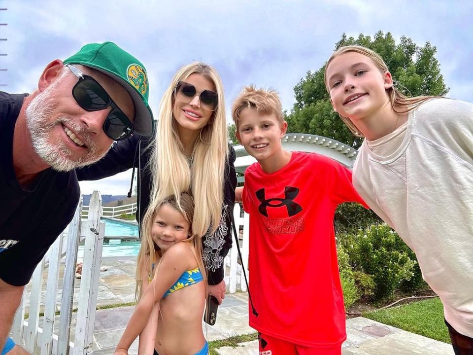 Jessica Simpson, Eric Johnson, Kids