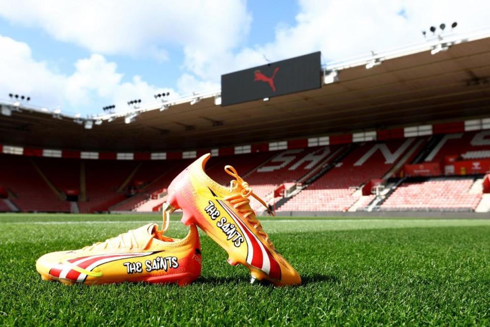 Saints kits will be made by PUMA for the next four years <i>(Image: Southampton FC)</i>