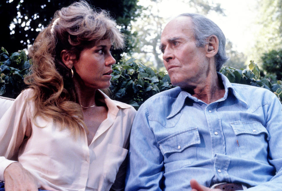 Fonda reflected on her relationship with dad Henry (pictured in 1979) and its impact on her love life. (Photo: Saxon/IMAGES/Getty Images)