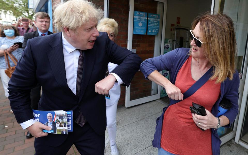 Boris Johnson campaigning in Chesham - Parsons Media