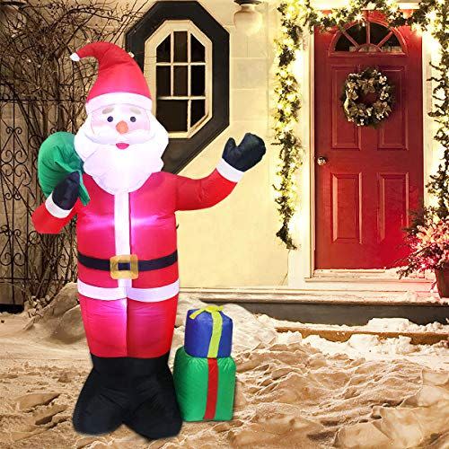 5) Inflatable Santa Claus