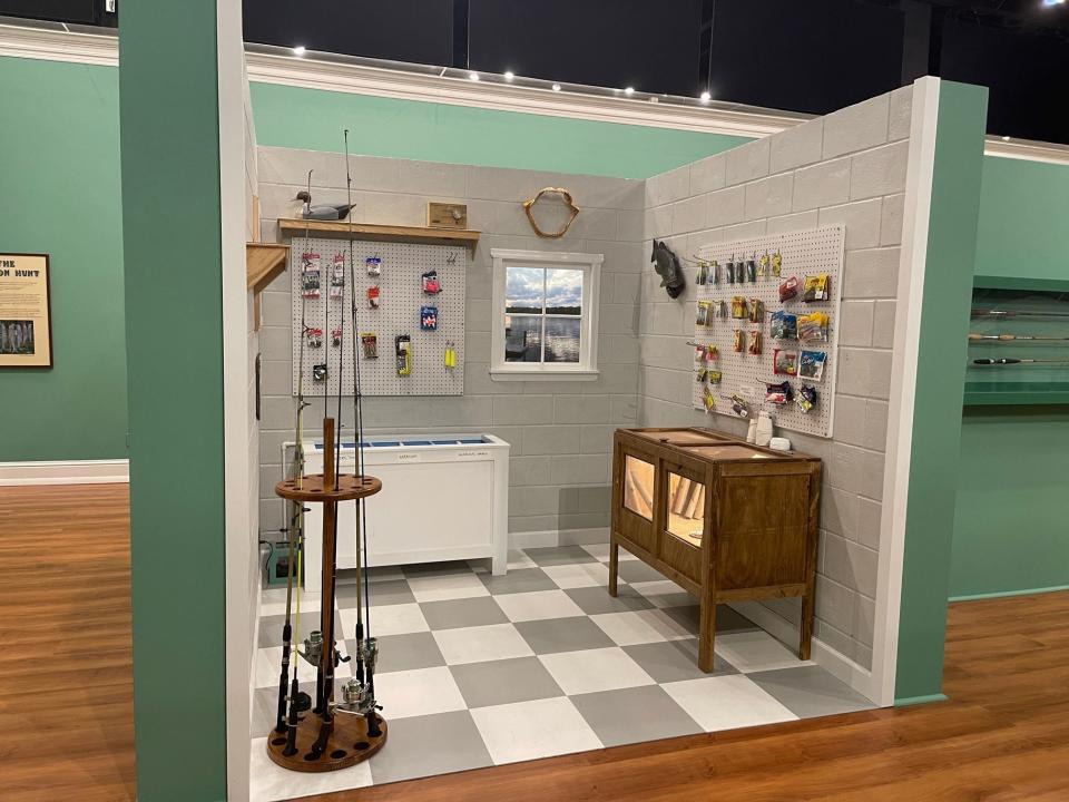 The Museum of Florida History has a recreated bait shop, fishing-related artifacts, photographs, and text panels help interpret the history and growth of sports fishing.