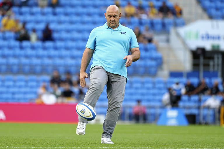 El Head Coach de Los Pumas, Mario Ledesma.