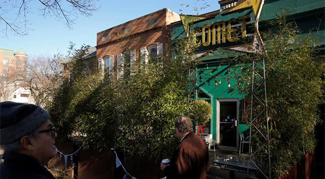 Edgar Welch fired three shots from an assault rifle at the Comet Ping Pong pizzeria last year. Photo: Reuters