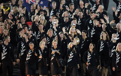 La Nouvelle-Zélande a adopté en 2004 les couleurs des All Blacks (Stuart Franklin/Getty Images)
