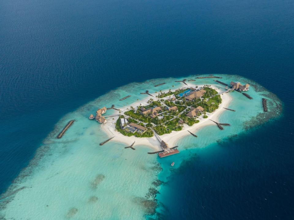 Waldorf Astoria's Ithaafushi private island in the Maldives
