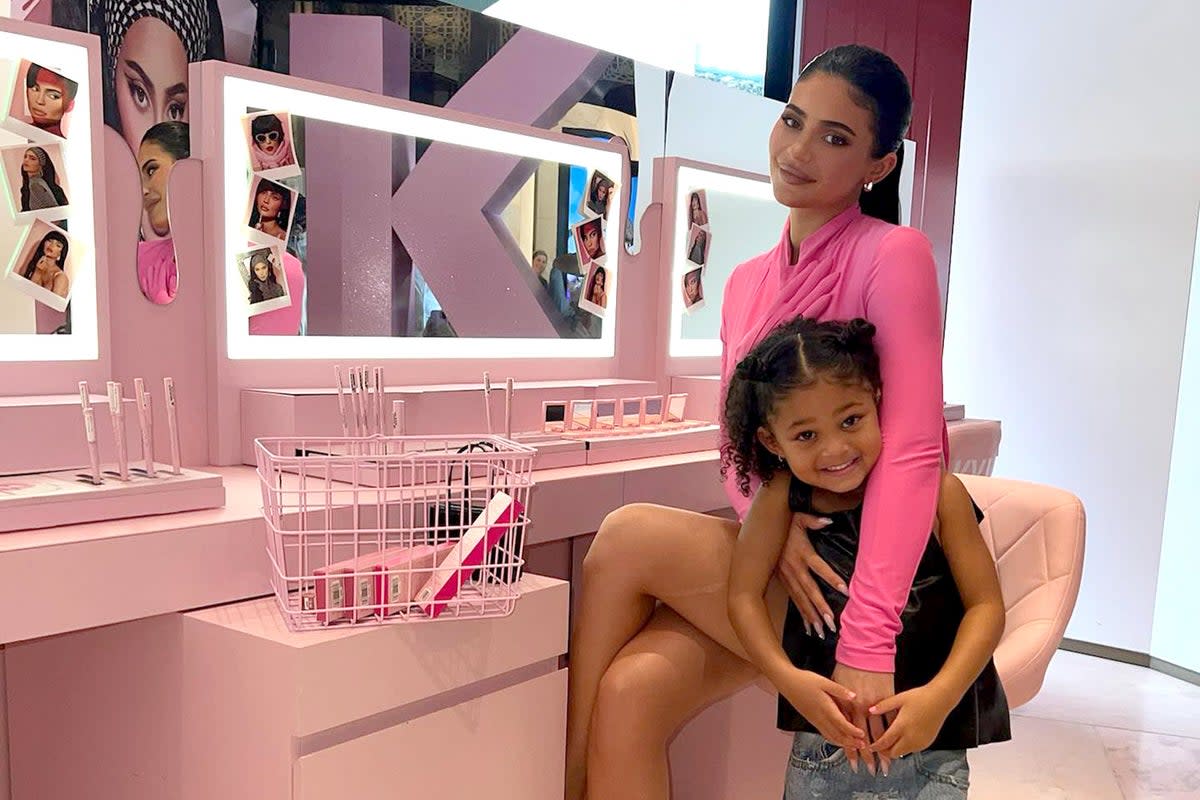 Kylie Jenner enjoyed some quality time with four-year-old daughter Stormi Webster in London   (Kylie Jenner/Instagram)