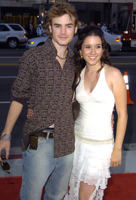 David Gallagher and Shannon Woodward at the Beverly Hills premiere of DreamWorks' The Terminal