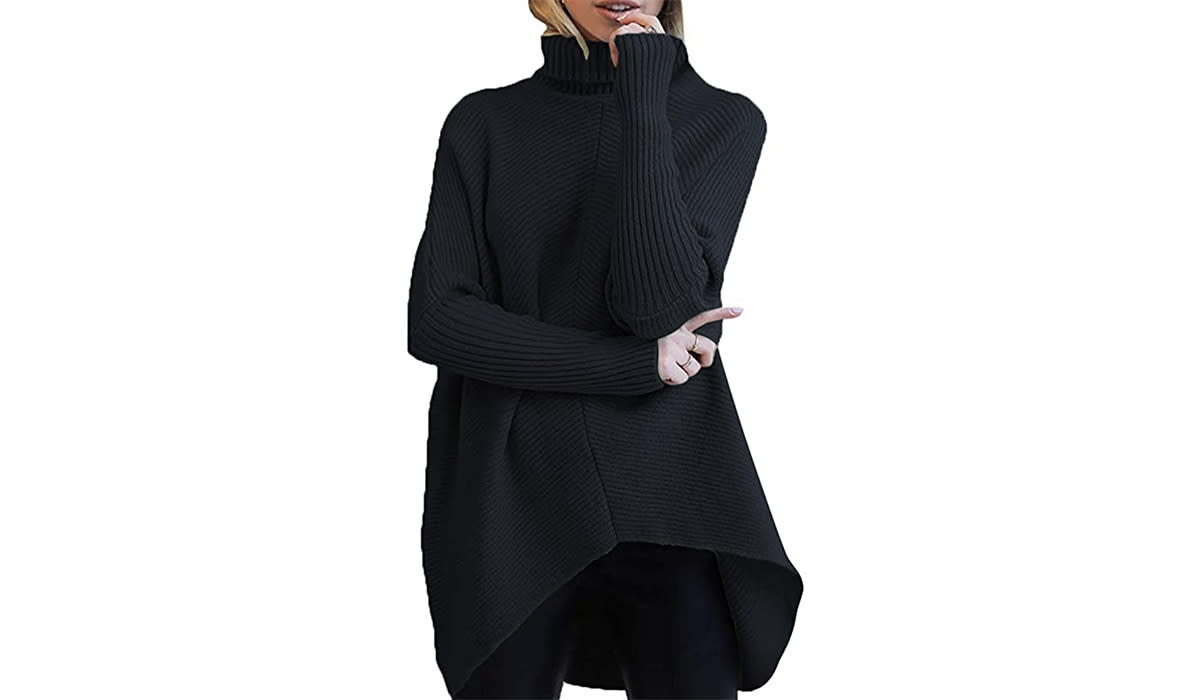 Cuddle up with this cozy sweater. (Photo: Amazon)