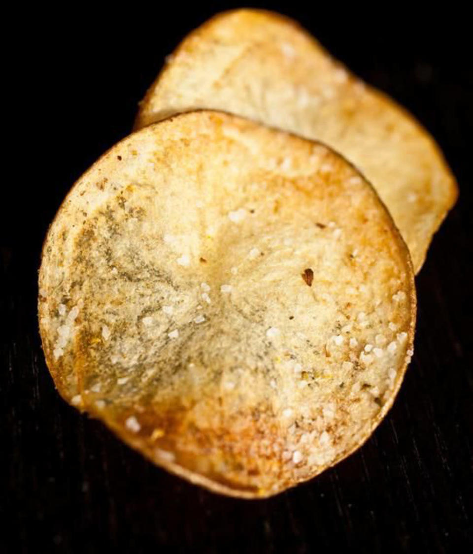 Homemade Potato Chips with Fennel Spice Rub