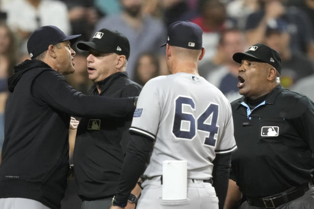 Yankees' Boone embarrassed by his theatrical display in argument