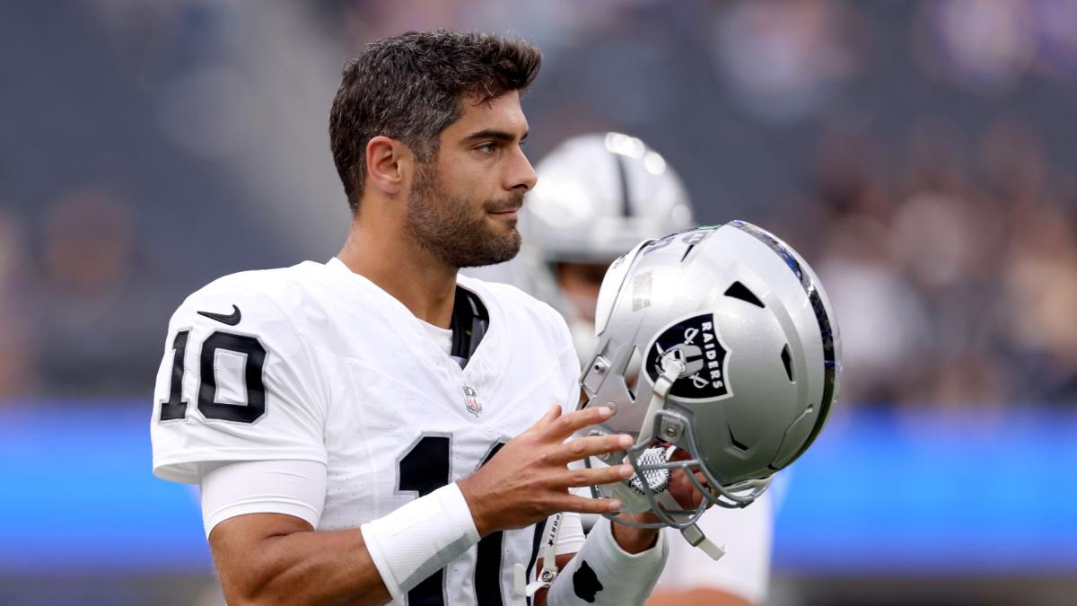 Raiders-Rams preseason: Josh McDaniels reviews Jimmy Garoppolo's debut -  Silver And Black Pride