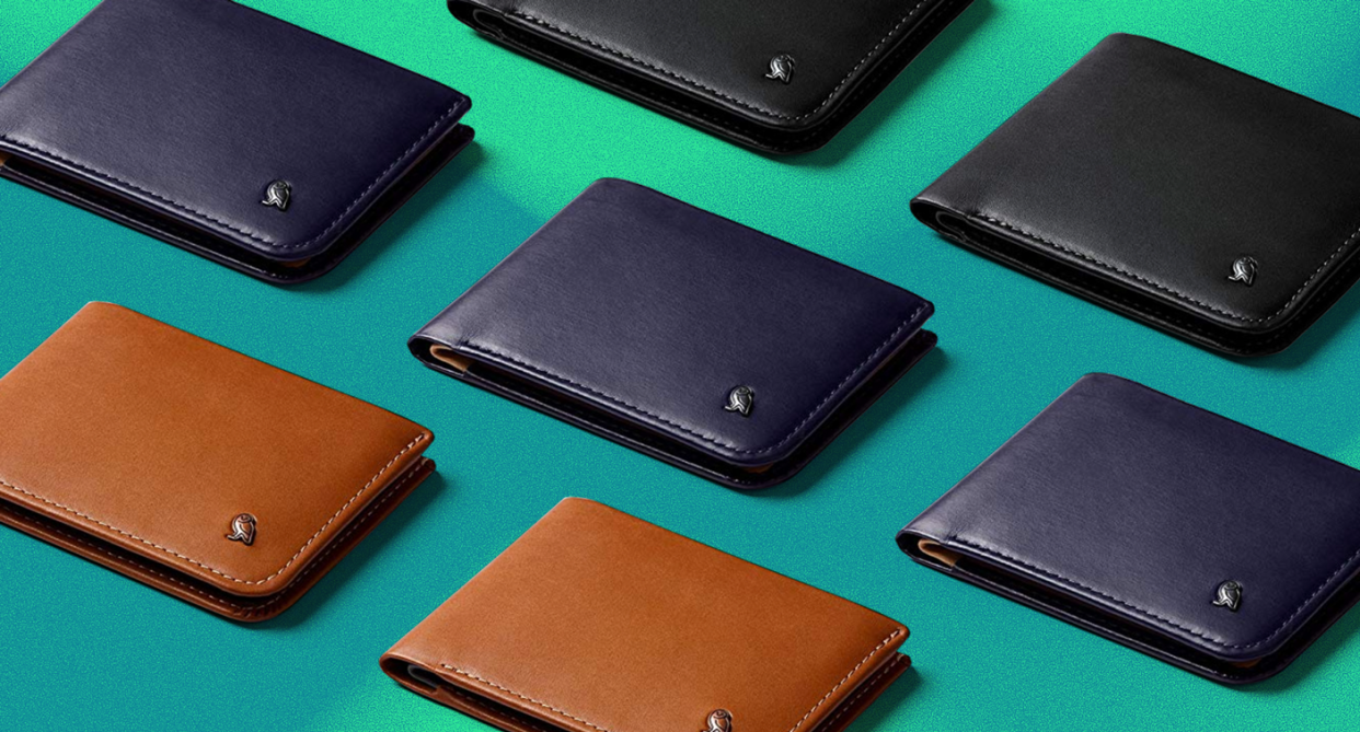 The Bellroy Hide & Seek wallet combines a slim profile with a classic design made from top-grain leather. (Photo: Bellroy/ Yahoo Lifestyle)