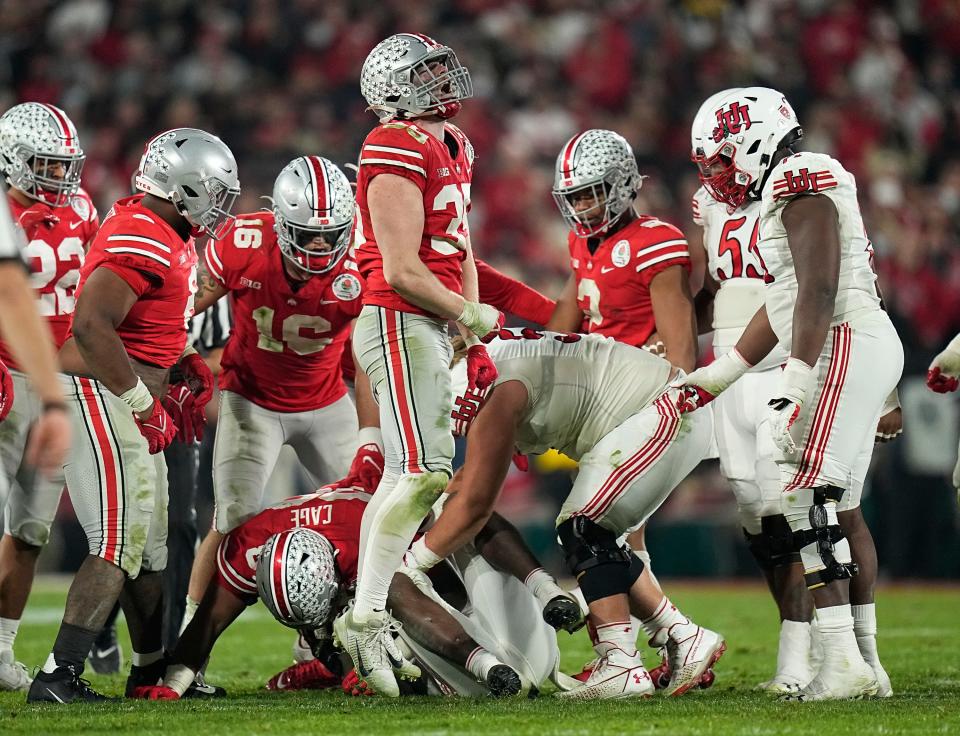 Tommy Eichenberg made 17 tackles in the Rose Bowl, the most by an Ohio State player in nearly a decade.