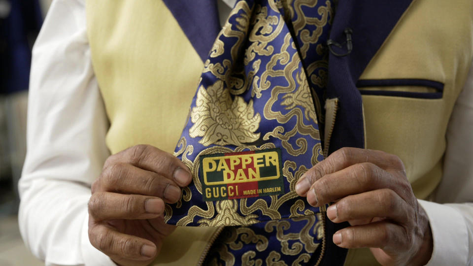 Gucci, made in Harlem.  / Credit: CBS News