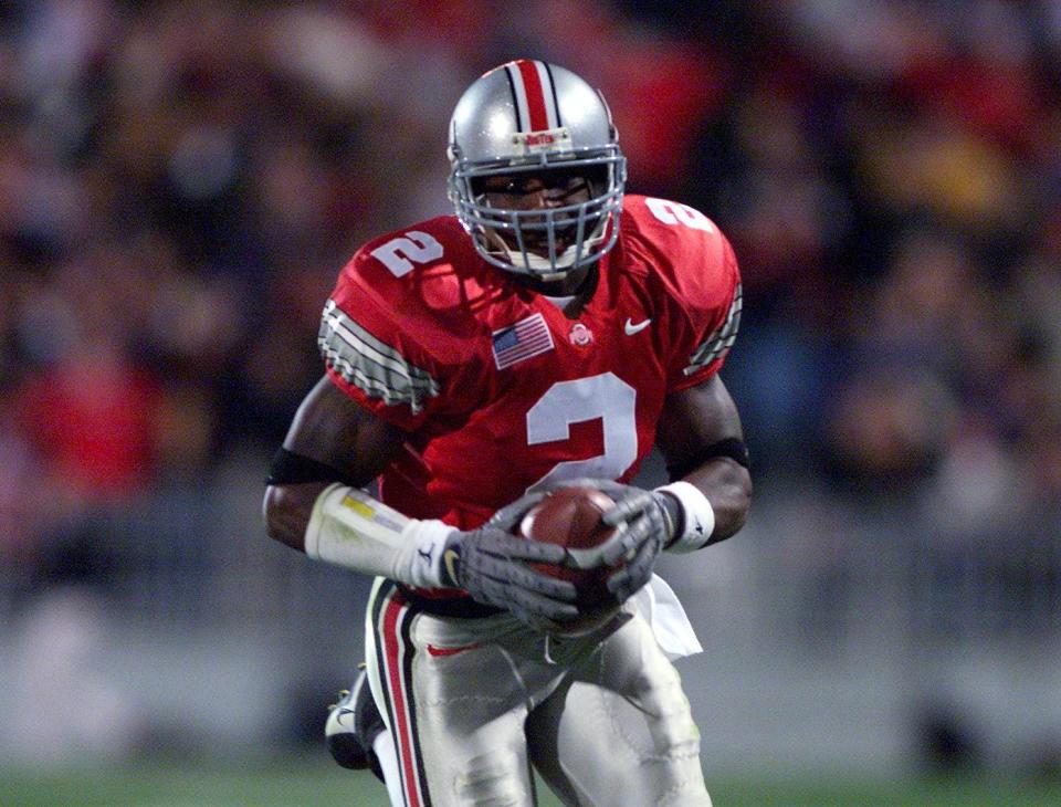 Mike Doss was a three-time first team All-American defensive back at Ohio State.