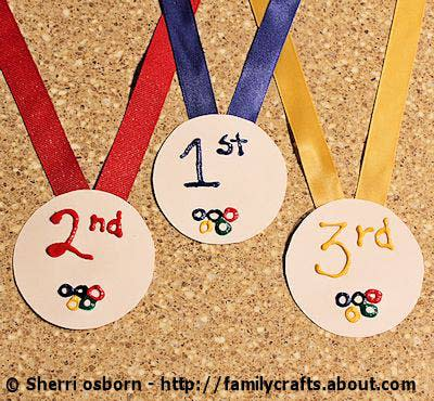 Kid Crafty Olympic Medals