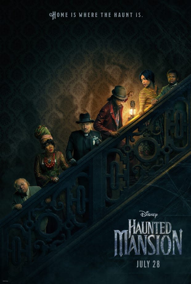 Disney's "Haunted Mansion" movie poster<p><a href="https://parade.com/1120968/alexandra-hurtado/walt-disney-quotes/" rel="nofollow noopener" target="_blank" data-ylk="slk:Walt Disney;elm:context_link;itc:0;sec:content-canvas" class="link ">Walt Disney</a> Studios</p>