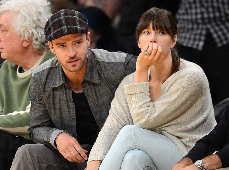 Justin Timberlake and Jessica Biel