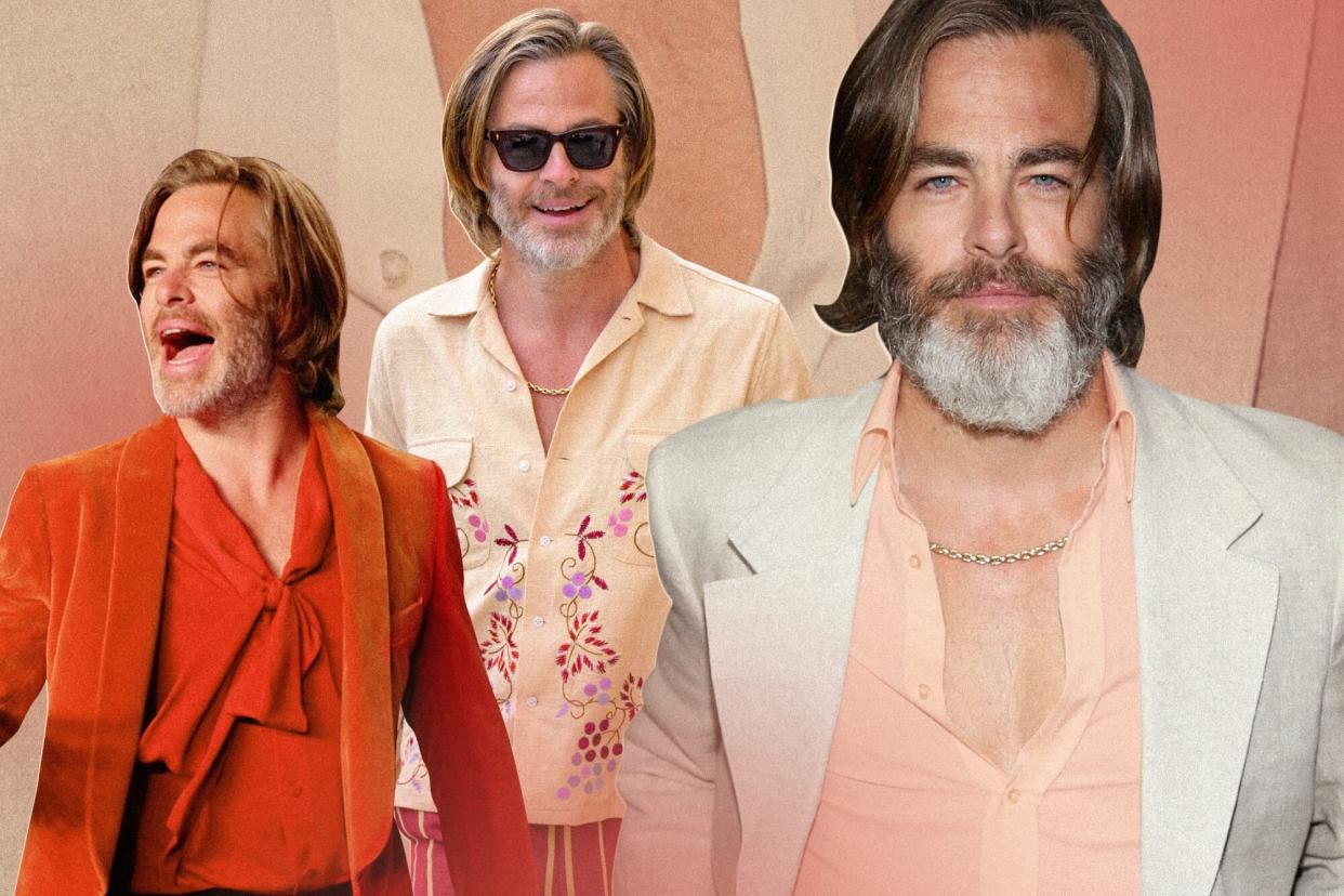 Chris Pine Is in His Blouse Era