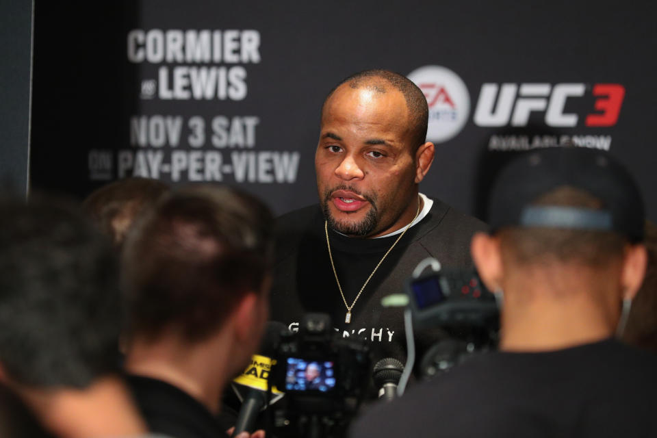 Daniel Cormier is going to have to change his retirement plans. (Getty Images)