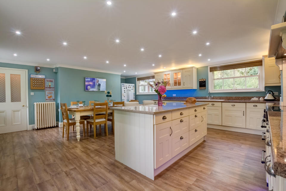 Fancy wafting around this kitchen as lord or lady of the manor? (SWNS)