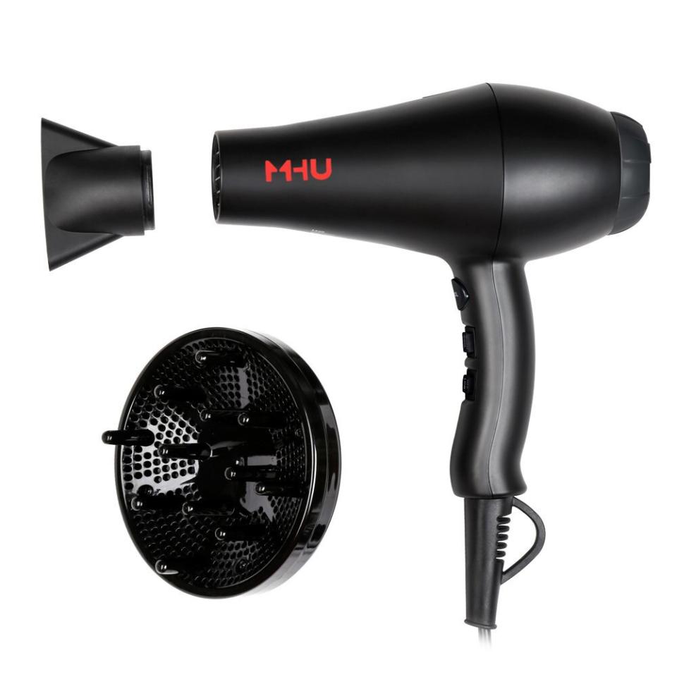 MHU Professional Salon Grade 1875w Low Noise Ionic Ceramic Ac Infrared Heat Hair Dryer
