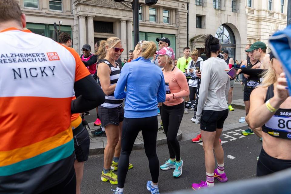celebrity runners london landmarks half marathon