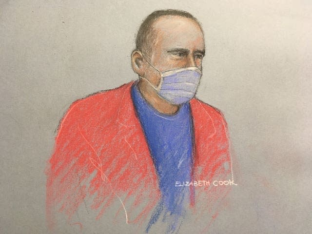 Former hospital porter Paul Farrell will be sentenced at Wood Green Crown Court in May (Elizabeth Cook/PA)