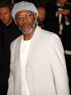 Samuel L. Jackson at the 2006 Cannes Film Festival premiere of 20th Century Fox's X-Men: The Last Stand